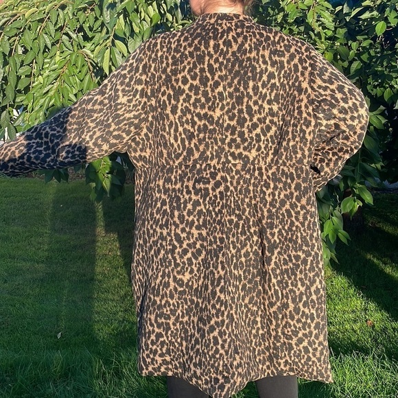 Torrid 5 Leopard 🐆 WOOL COAT - Picture 8 of 10